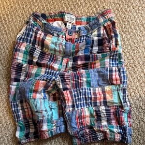 GAP Multicolor Patchwork Cargo Shorts